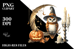 Owl for Halloween, PNG Product Image 2