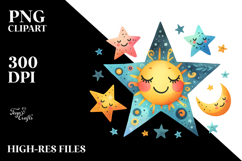 Smiling Star, Transparent PNG Product Image 2