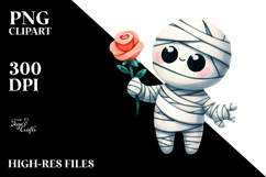 Funny Halloween Mummy PNG Product Image 2