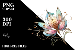 Rose made of Retro Frame PNG Product Image 2