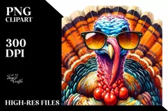 Vibrant Sunglasses Watercolor Clipart Product Image 3