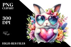 Colorful Bunny PNG Product Image 2