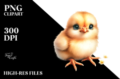 Cute Baby Chicken PNG Product Image 2