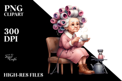 Watercolor Character, Tea Cup | Clipart Product Image 2