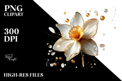 Abstract Narcissus, PNG Product Image 2