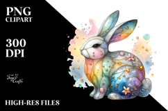 Pastel Bunny PNG Product Image 2