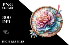 Pastel Carnation Art, High Quality PNG Product Image 2