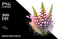 Foxglove with Golden Insertions PNG Product Image 2
