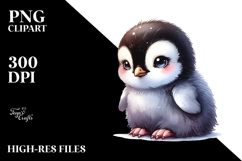Baby Penguin, Transparent PNG Product Image 2