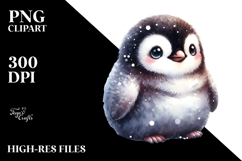 Cute Baby Penguin, Transparent PNG Product Image 2
