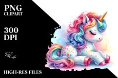 colorful Baby Unicorn Product Image 1