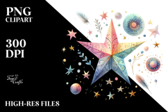 Whimsical Star, Transparent PNG Product Image 2
