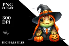 Funny Turtle Haloween Suit | Sublimation Clipart Product Image 2