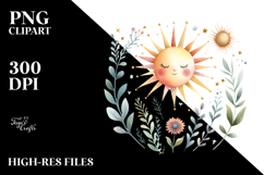 Whimsical Sun, Transparent PNG Product Image 2