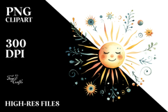 Whimsical Sun, Transparent PNG Product Image 2