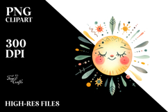 Whimsical Sun, Transparent PNG Product Image 2