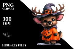 Baby Elk Halloween | Clipart Product Image 3