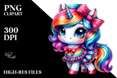 Cute Unicorn, Transparent PNG Product Image 2