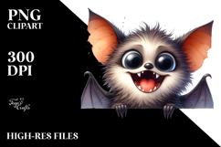 Crazy Looking Bat | Clipart Product Image 2