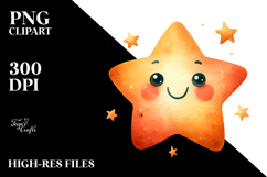 Smiling Star, Transparent PNG Product Image 2