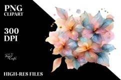 Shiny Impatiens Clipart, Transparent PNG Product Image 1