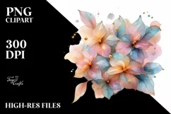 Shiny Impatiens Clipart, Transparent PNG Product Image 1