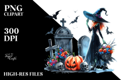 Witch Halloween | Sublimation | Clipart Product Image 2