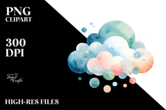 Simple Cloud, Transparent PNG Product Image 2