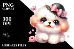 Cute Bichpoo PNG Product Image 2