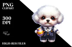 Baby Bichon Frise, Transparent PNG Product Image 2