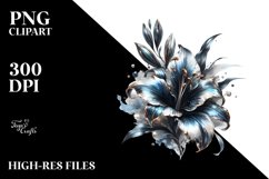 Glossy Lobelia Shiny Marble Product Image 3