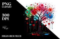 Simple Blood Tree PNG Product Image 2