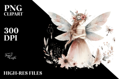 Cute Boho Fairy, Transparent PNG Product Image 2