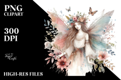 Cute Boho Fairy, Transparent PNG Product Image 2