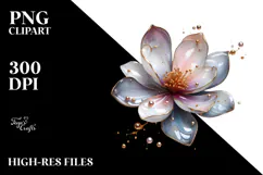 Abstract y Magnolia PNG Product Image 2