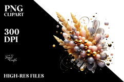 Glossy Heather Splash PNG Product Image 2