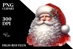 Santa Portrait, Transparent PNG Product Image 1