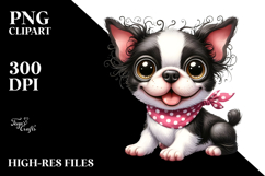 Happy Boston Terrier Sublimation Product Image 2