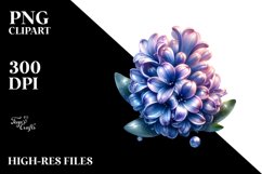 Glossy Hyacinth Shiny Round Product Image 3