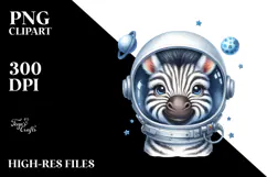 Energetic Baby Zebra, Transparent PNG Product Image 2