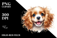 Happy Cocker Spaniel Baby, Transparent PNG Product Image 2