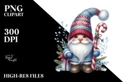 Detailed Winter Gnome, PNG Product Image 3