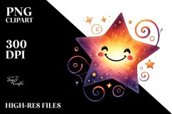 Whimsical Star PNG Product Image 2