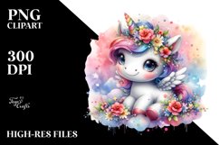 Cute Unicorn Skulpting | Sublimation | Clipart Product Image 3