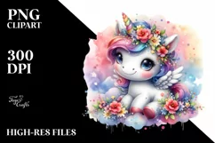 Cute Unicorn Skulpting | Sublimation | Clipart Product Image 3