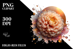 Abstract Material Marigold PNG Product Image 2