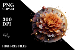 Abstract Material Marigold PNG Product Image 2