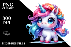 Cute Unicorn PNG Product Image 2