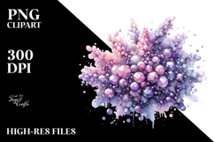 Vibrant Lilac with Material PNG Product Image 2