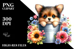 Cute Baby Dog PNG Product Image 2